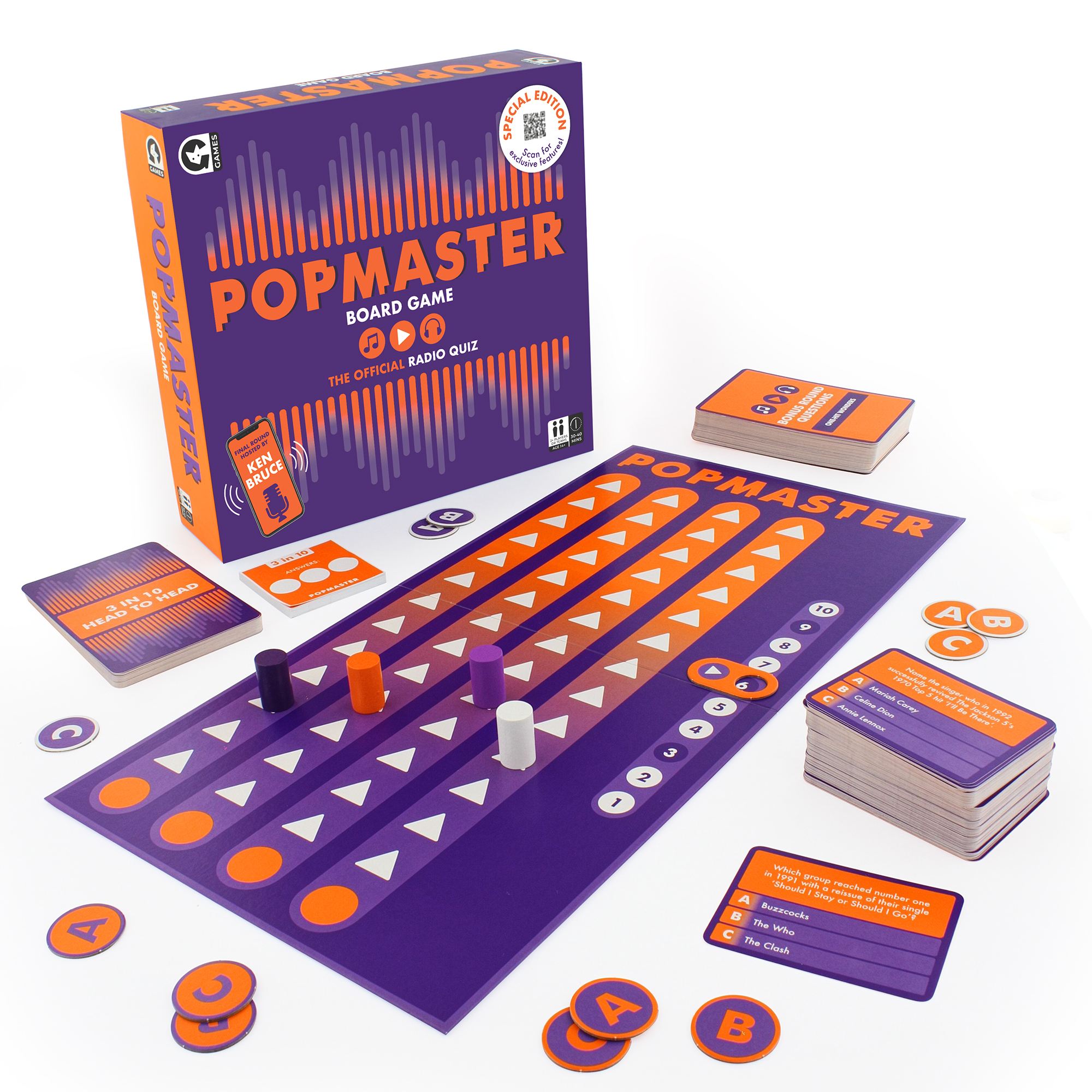 PopMaster Special Edition Board Game