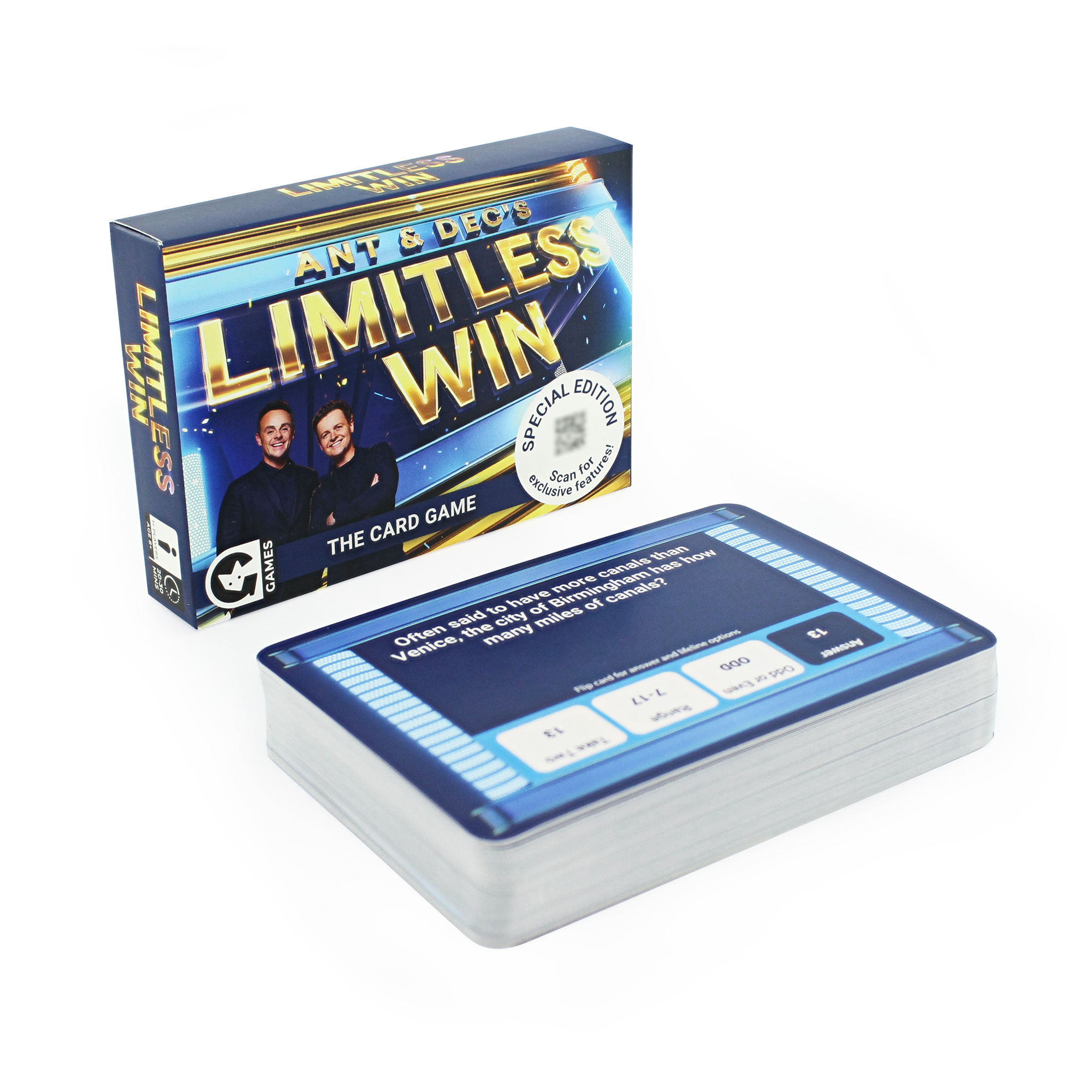 Ant & Decs Limitless Win Card Game Product Detail Ginger Fox
